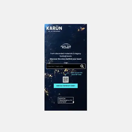 Plataforma de trazabilidad - botín de Messi